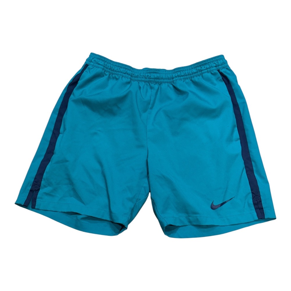 Nike Dri-FIT Mens Shorts Teal  Athletic Training Running Size M